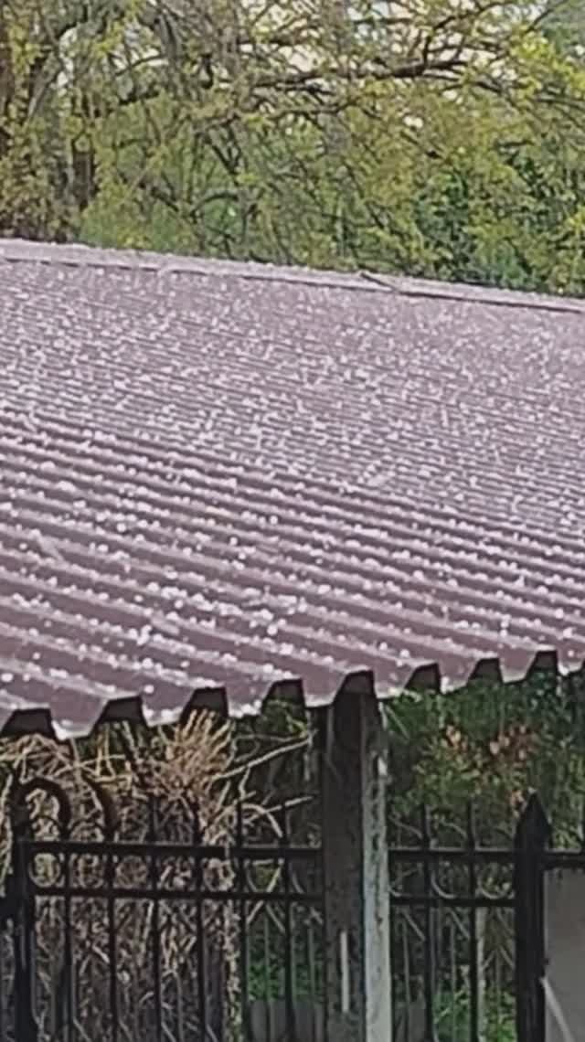 9 апреля град в Абхазии