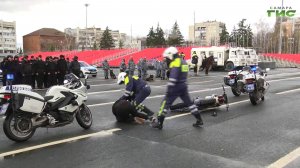 Полиция Самары провела гарнизонный смотр перед весенними праздниками