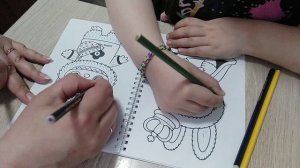 Три маркера челендж с мамой🤩