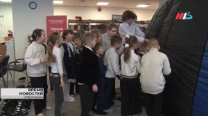 Юные волгоградцы из средней школы №77 погрузились в мир космонавтики