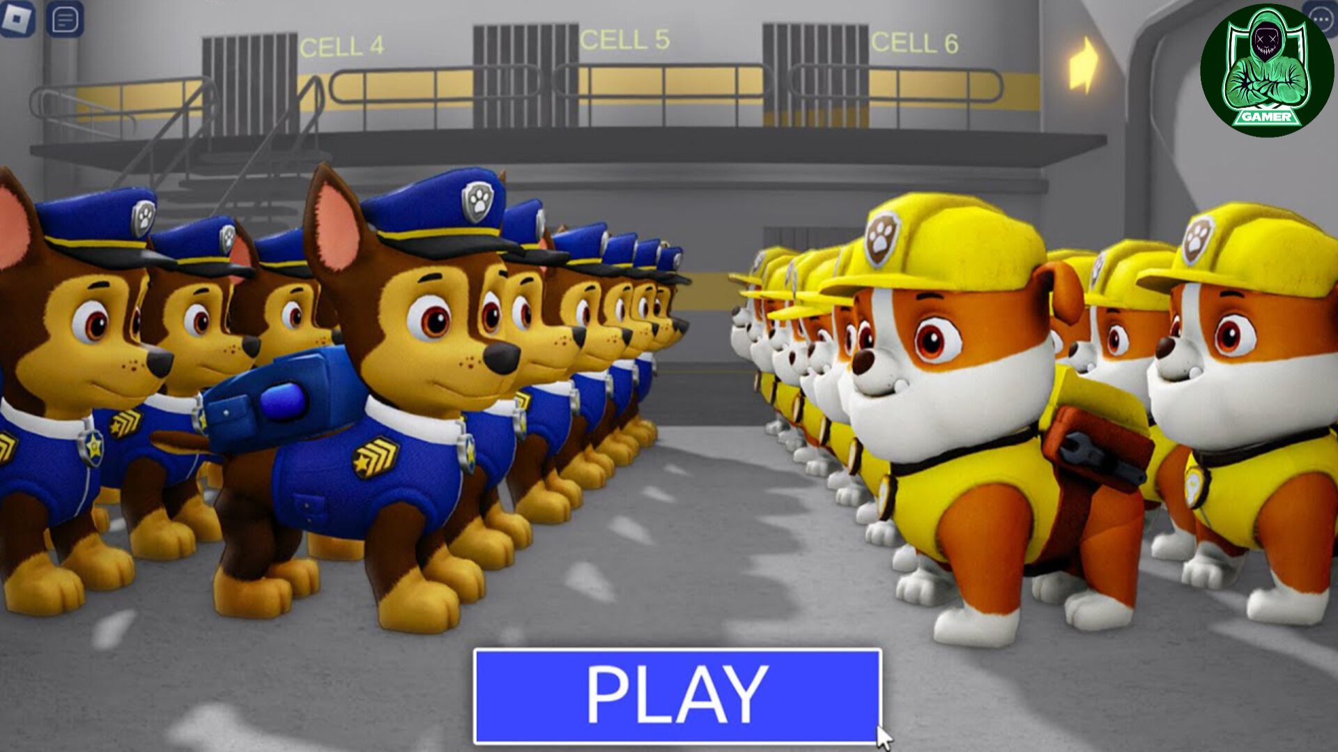 ЩЕНЯЧИЙ ПАТРУЛЬ: 1.000.000 ПОГОНЬ против 1.000.000 ОБЛОМКОВ в ПОБЕГЕ из ТЮРЬМЫ БАРРИ!  #Обби #Roblox