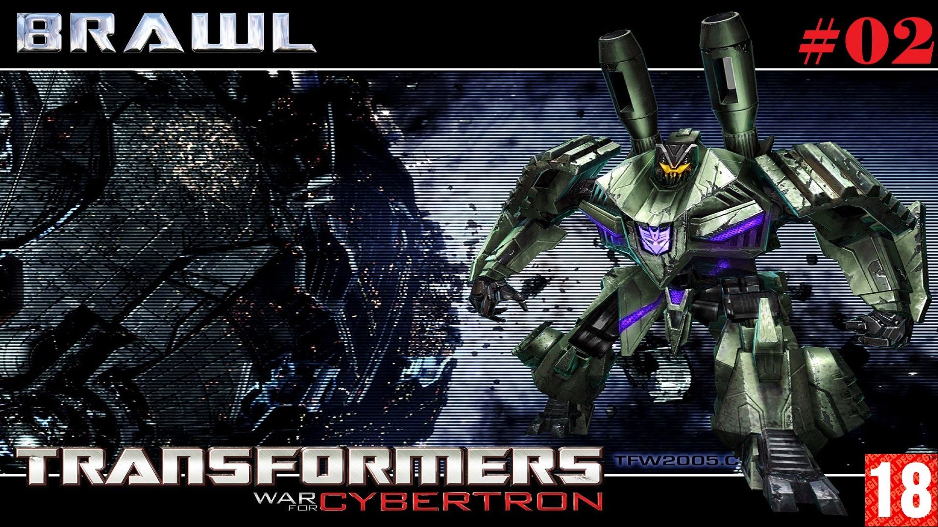 TRANSFORMERS - War For Cybertron (2010) (PC) - Прохождение #02, за Десептиконами. на Русском.