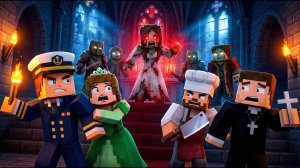 Невеста-зомби и её армия: миссия по спасению Майнкрафт