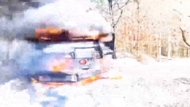 Уничтожение вражеской САУ "Богдана" в Сумской области.