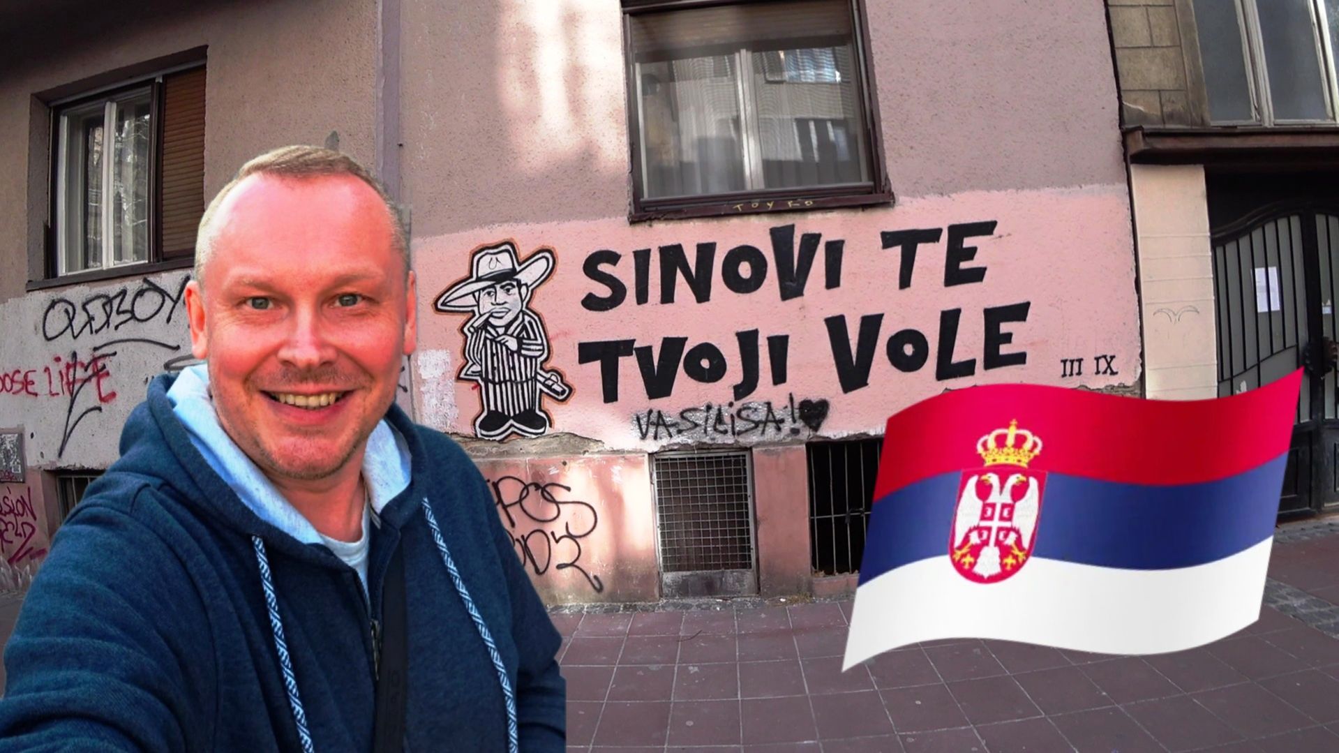 4.Весь БЕЛГРАД в граффити! Парфюмерная лавка «САВА» (1954). Где недорого попробовать сербскую кухню?