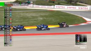 БЕЗУМНЫЕ ФИНАЛЬНЫЕ КРУГИ: Последние 3 круга гонки WorldSSP ⚔️