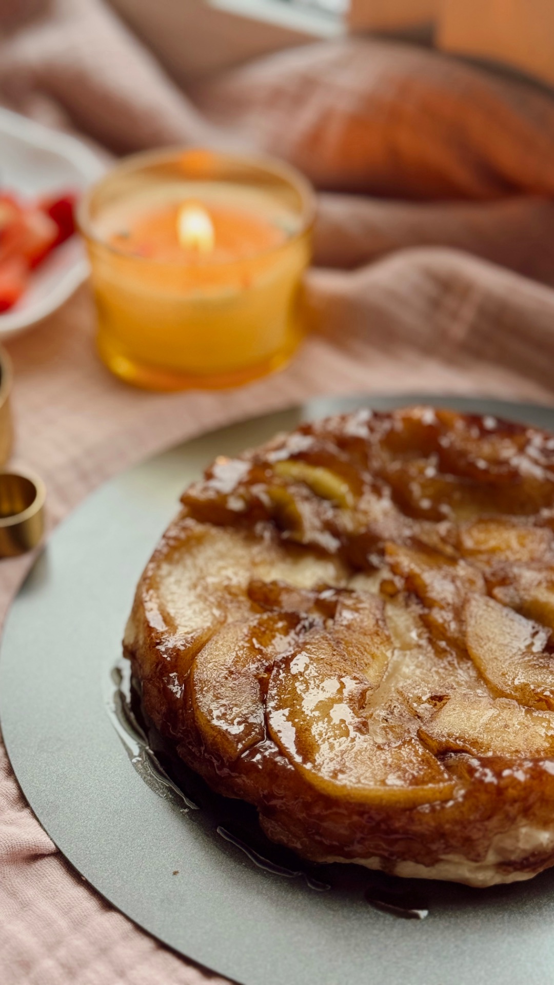 тарт татен с яблоками 😍