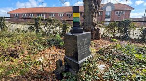 BRD-Kulturbarbarei auf den alten Friedhof von Schwerin! FullHD