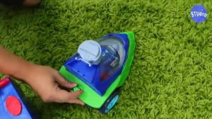 CATBOY HELPS RYAN'S MOMMY DEFEAT SCIENTIST ROMEO WITH PJ MASKS HEADQUARTER PLAYSET!