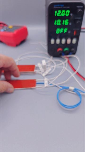 Силиконовый нагреватель 12 В 9 Вт 140°С