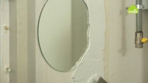 Как повесить зеркало без гвоздей. Рабочая идея!