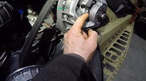 Аодес 1000  отрегулировать ремень вариатора