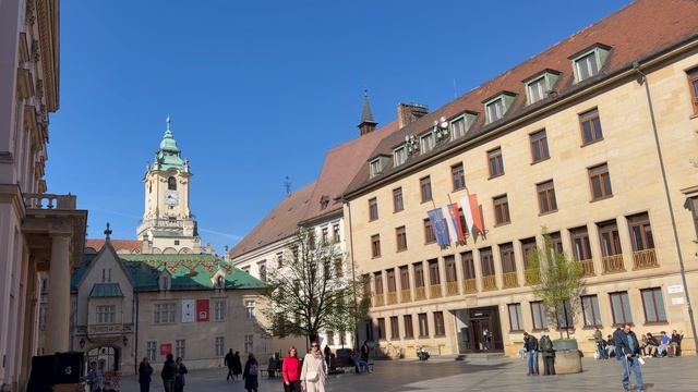 🇸🇰🇸🇰 Исторический центр Братиславы 🇸🇰🇸🇰