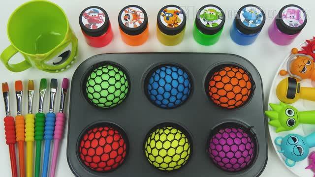 Насладиться ASMR-звуками кинетического песка радужного слайма ✨ своими руками с помощью ASMR 💖 #090