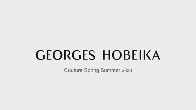 Показ коллекции Georges Hobeika весна-лето 2020