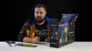 Распаковка лимитированного Xbox One X Cyberpunk 2077 Edition