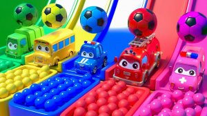 Спойте песенку про Шалтая-Болтая Изучаем цвета с помощью пасхального яйца со льдом и пожарной машины