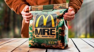 СУХПАЕК ОТ McDonalds. ЧТО ВНУТРИ?