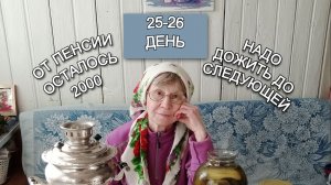 25, 26 день экономии. Иду на деревенский концерт. 18.02.26 19.02.26