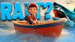 ВЫЖИВАНИЕ НА ВОДЕ в RAFT #raft #1