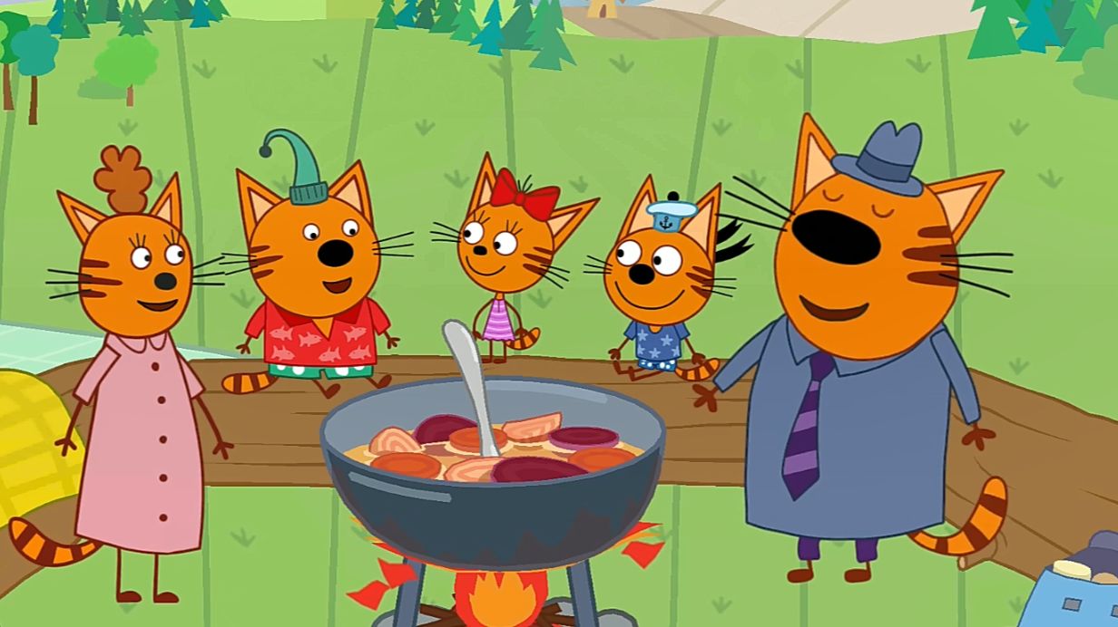 Три Кота Мультфильм | Три кота Мультики для Детей | Сборник Три кота Смотреть