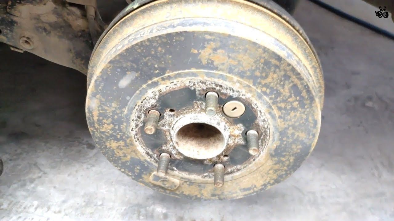 Восстановление ржавых тормозных барабанов