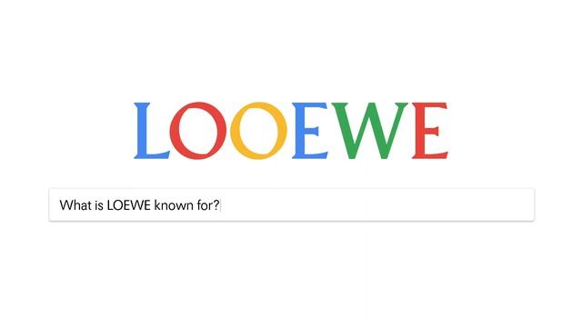 Показ коллекции Loewe «Loewe’s Most-Googled Questions Answered» осень-зима 2020-2021