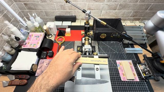 Мастер Тано Тест полусинтетической работы Boride и нагуры от Yellow Coticule. часть - 1.