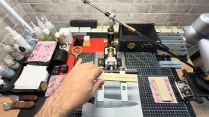 Мастер Тано Тест полусинтетической работы Boride и нагуры от Yellow Coticule. часть - 1.