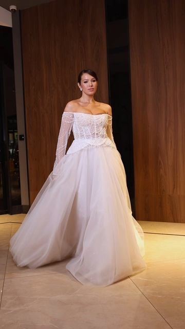 Свадебное платье Кидри из коллекции «Inspiration» 2026 от бренда Габбиано