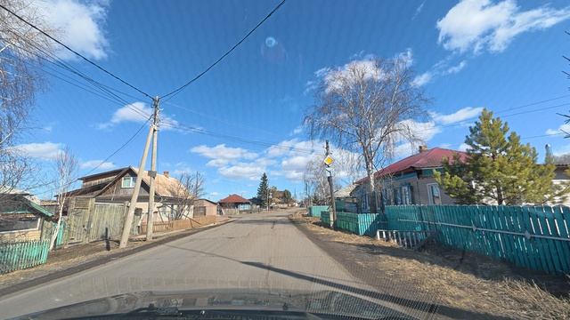 деревня Бугачево, Красноярский край ул. Центральная, апрель 2026г.
