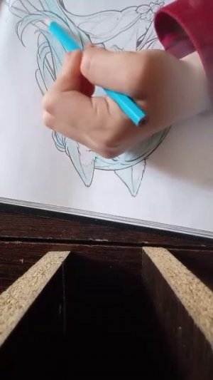 раскрашиваю часть 2