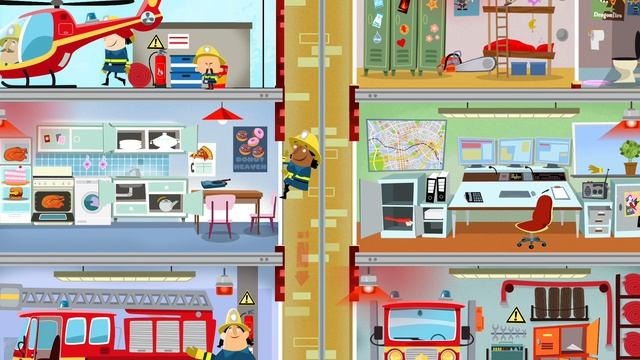 пожарники мультфильм для детей