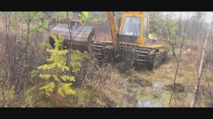 Болотоход, плавающий экскаватор, земснаряд, амфибия, Botsman M, очистка, пруд, река, озеро,добыча,ил