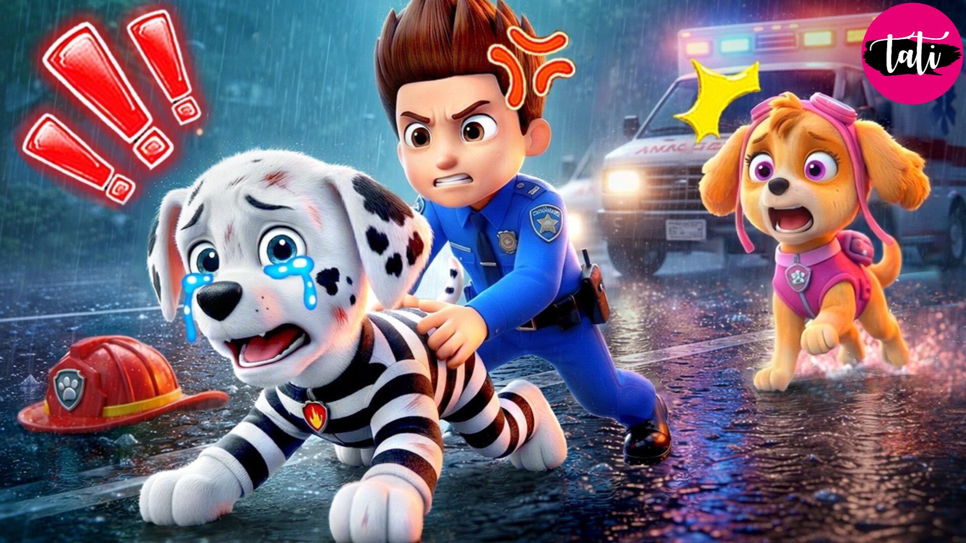 Щенячий патруль и Маршалл. Залипательное видео. Мультфильм для детей и малышей. Анимация 387