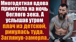 Истории из жизни. Слушать истории. Многодетная вдова приютила на ночь беглого зэка. А когда услышал