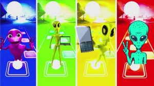 ИНОПЛАНЕТЯНИН ТАНЦУЕТ — Зеленый Пришелец и Эволюция Танцев под Хайповую Музыку 👽⚡️