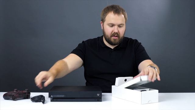 Распаковка Xbox One X - самая мощная консоль в мире!