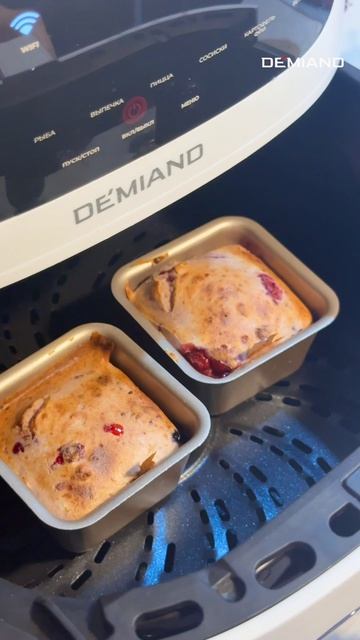 Творожно-ягодные кексы