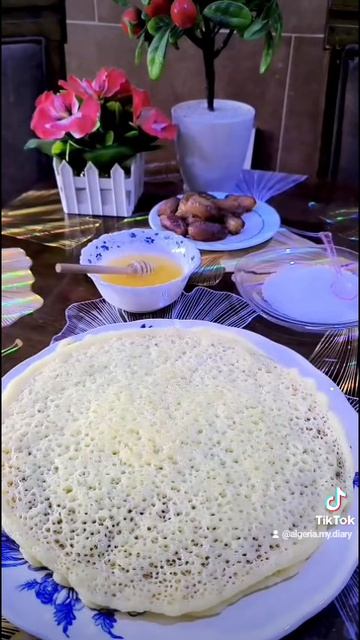 Алжирский завтрак #food #жизньвалжире #algerie #cooking