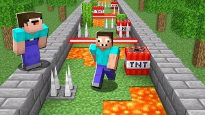 НУБ ПОСТРОИЛ ИСПЫТАНИЯ ДЛЯ ПРО В МАЙНКРАФТ ! НУБИК ЗАТРОЛЛИЛ ПРО И ТРОЛЛИНГ ЛОВУШКА В MINECRAFT