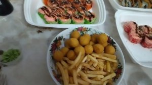 🍣Вкусный ужин на троих🍣