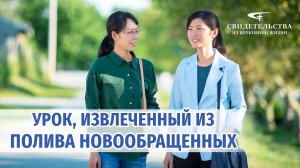 Видео свидетельства | Урок, извлеченный из полива новообращенных