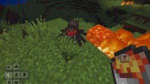 Майнкрафт, когда... #12 ВОКРУГ ПАУКА В ПОЛЕ ТВОРИТСЯ ХАОС !