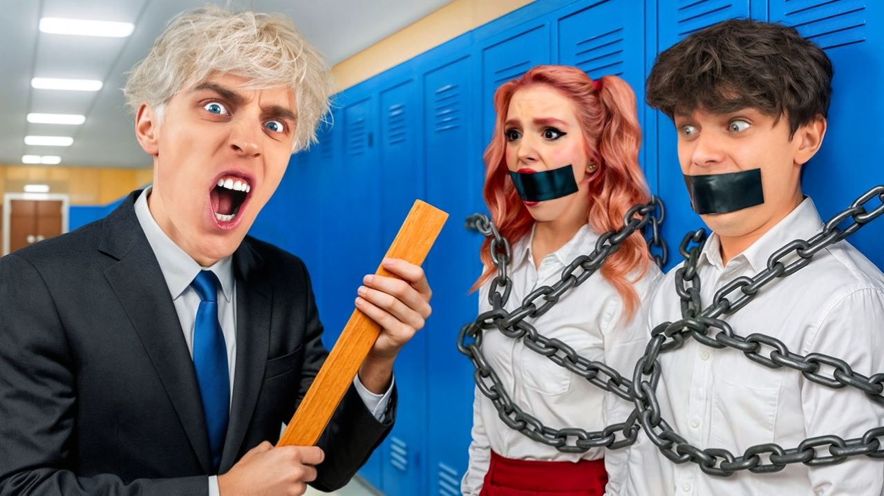 100 Часов в ШКОЛЕ ! Влад Бумага А4