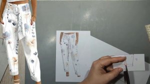 Моделирование. Идеальная кокетка на брюках уменьшит вашу талию. Выкройка № 2017.