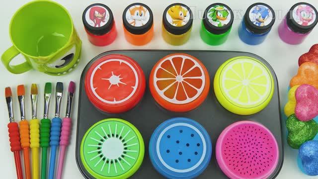 Насладиться ASMR-звуками кинетического песка радужного слайма ✨ своими руками с помощью ASMR 💖 #084