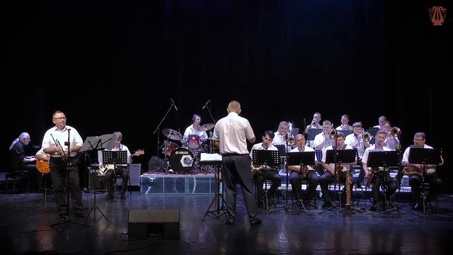 Портрет Луи Армстронга - Астраханский джаз оркестр