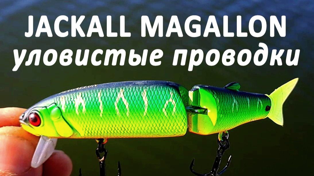 🔥 УЛОВИСТЫЕ ПРОВОДКИ воблера Jackall Magallon 113 SP для активной и пассивной щуки 🔥