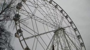 МЕЧТЫ НЕ НАДО БОЯТСЯ, НАДО СМЕЛО ИДТИ ВПЕРЁД. КОЛЕСО ОБОЗРЕНИЯ. ПАРК ГАГАРИНА...